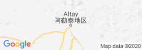 Altay map